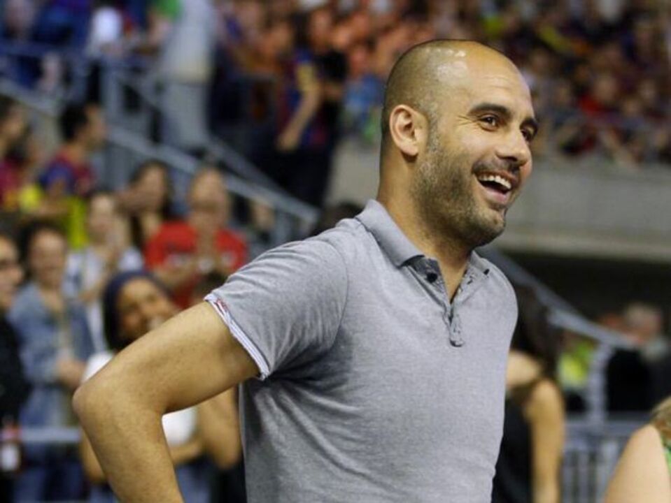 Pep Guardiola chega para ajudar à festa