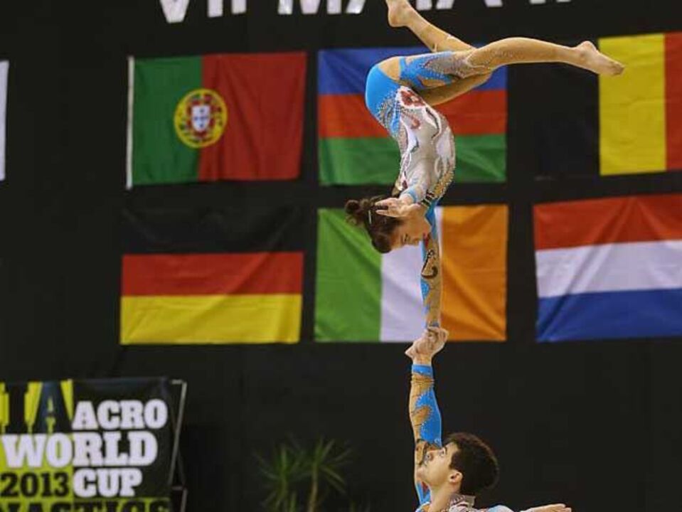 Ginástica acrobática portuguesa lidera ranking