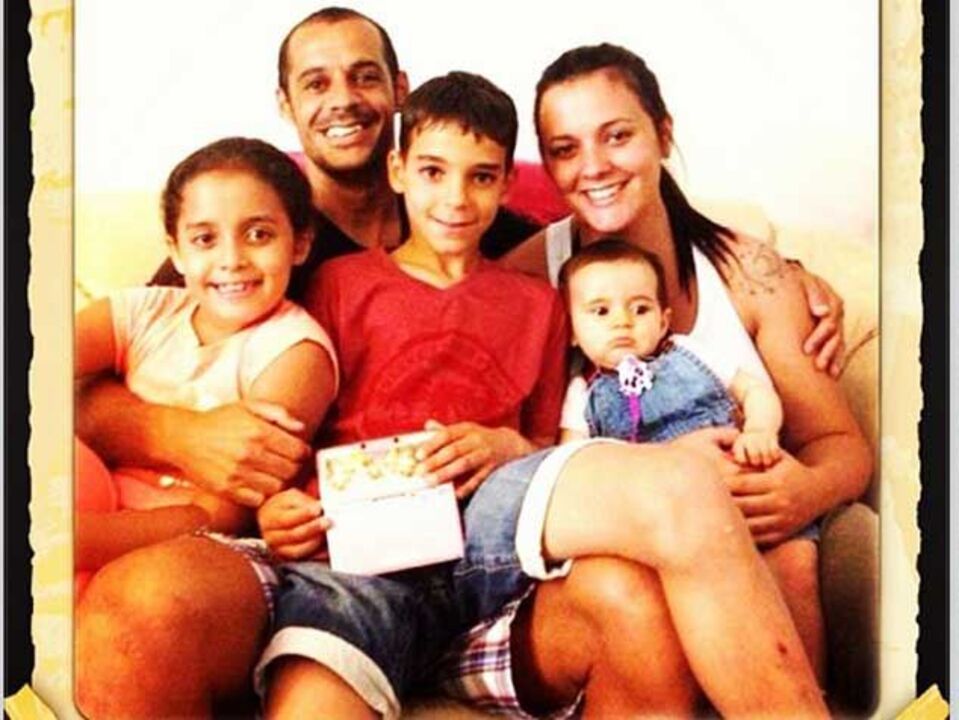Madjer e Marta Cruz juntos e felizes