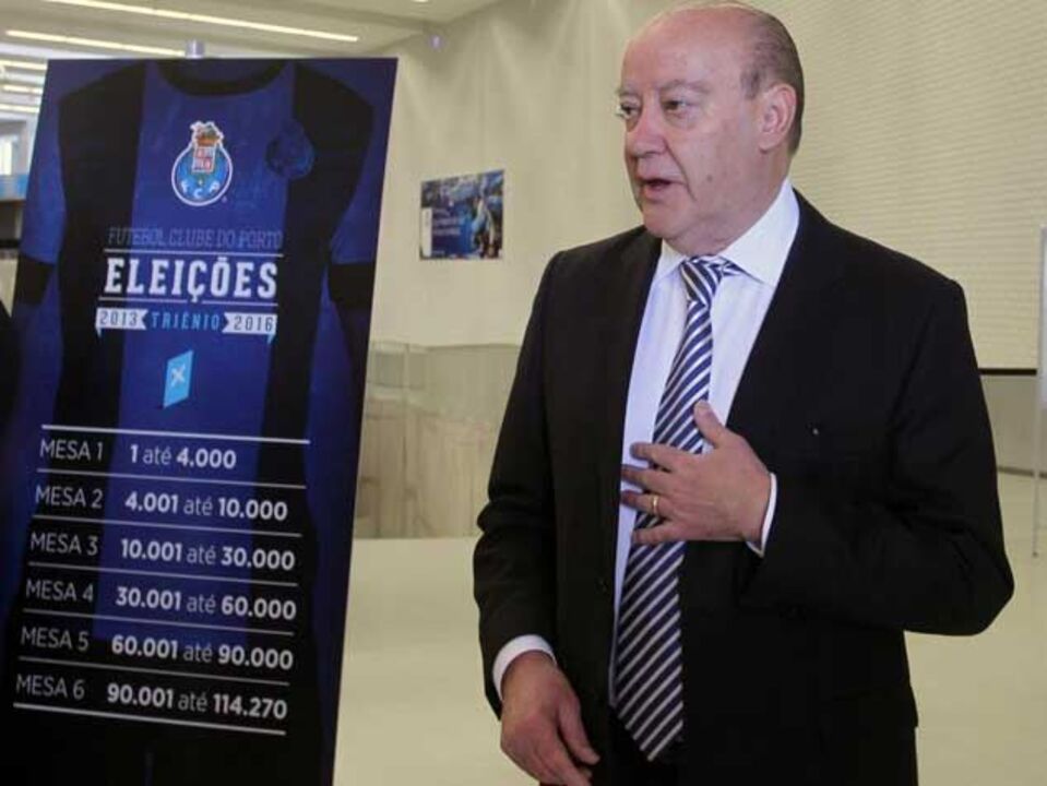 Pinto da Costa reeleito com 99% dos votos