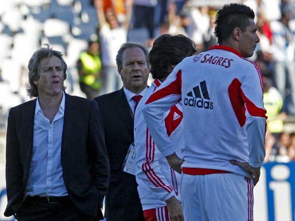 Jorge Jesus: «Cardozo ficou de cabeça perdida pela derrota»