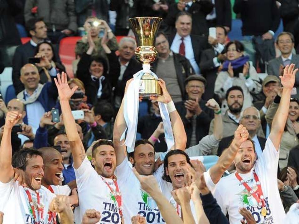 Lazio vence Roma e conquista a Taça de Itália 