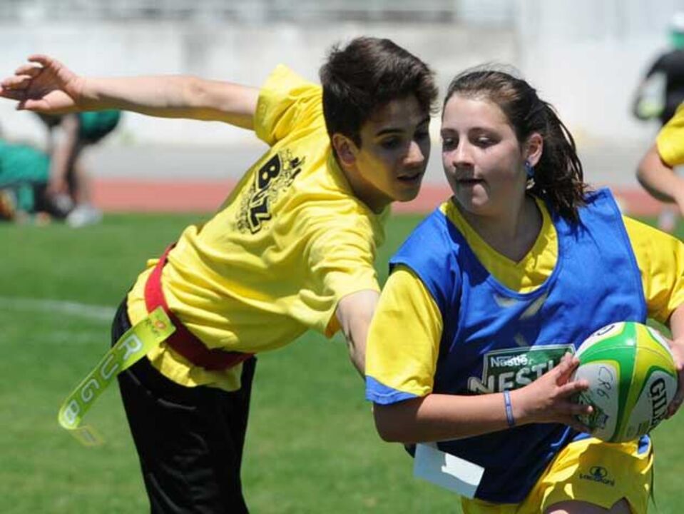 Festa final do râguebi escolar reúne 900 alunos