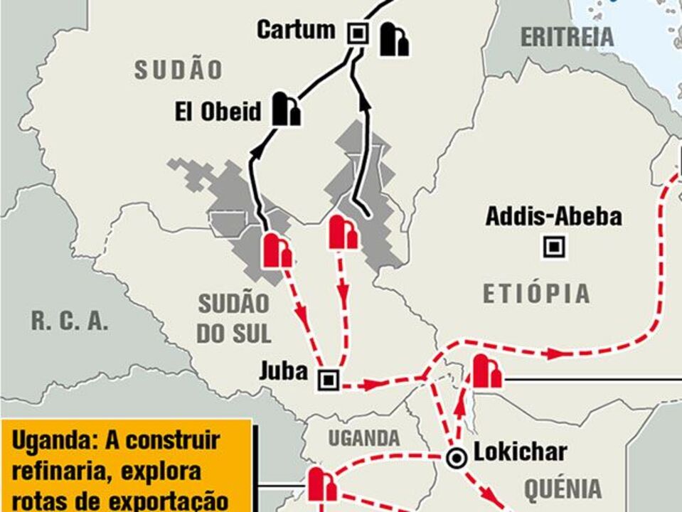 Potencial petrolífero da África Oriental