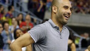 Pep Guardiola chega para ajudar à festa