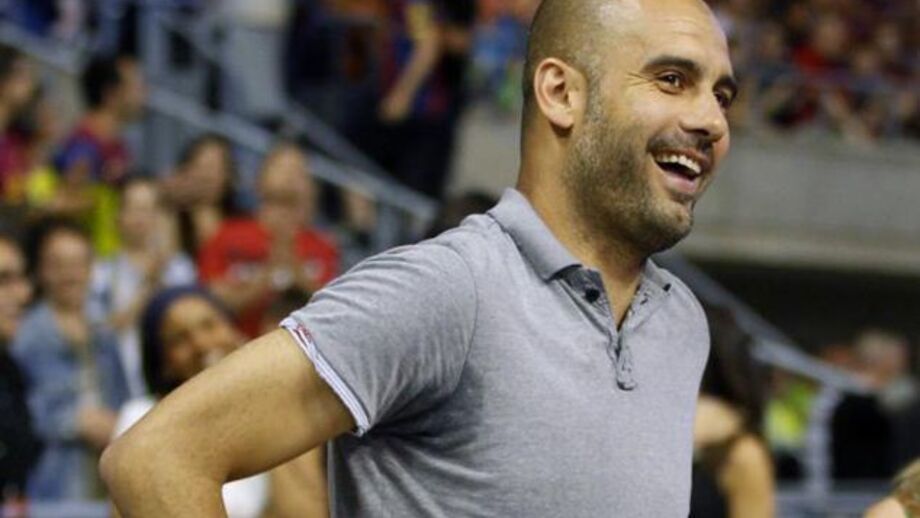 Pep Guardiola chega para ajudar à festa