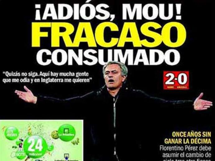 Fracasso merengue na imprensa europeia