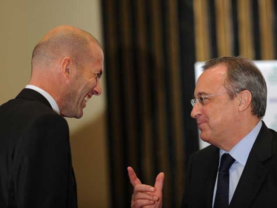 Florentino Pérez: «Zidane pode ser o treinador»