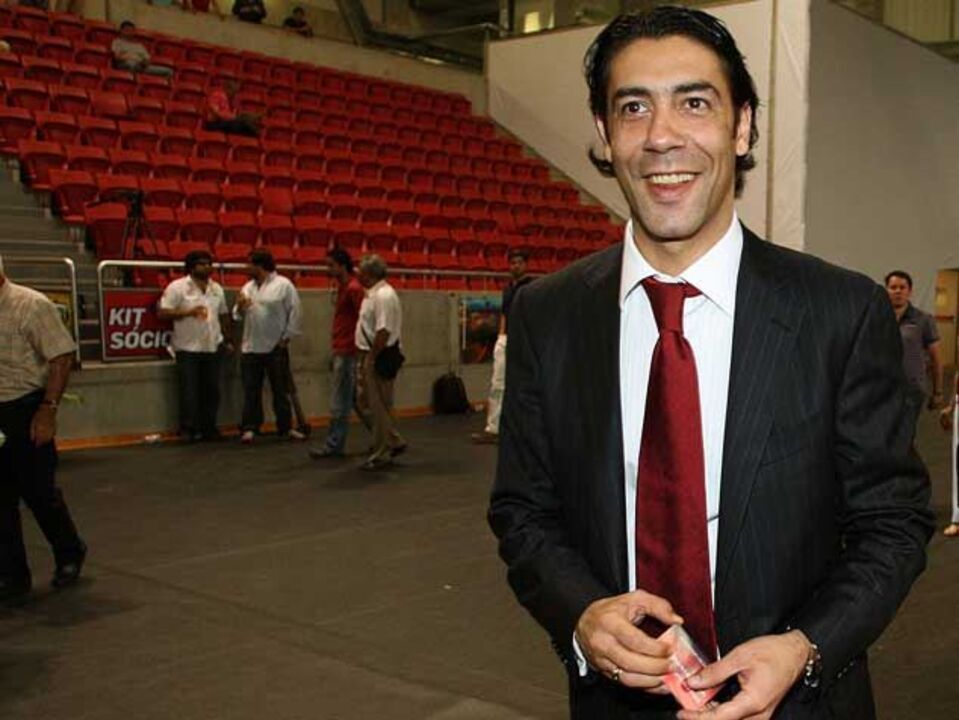 Copa Foot 21: Rui Costa no sorteio de 5.ª feira