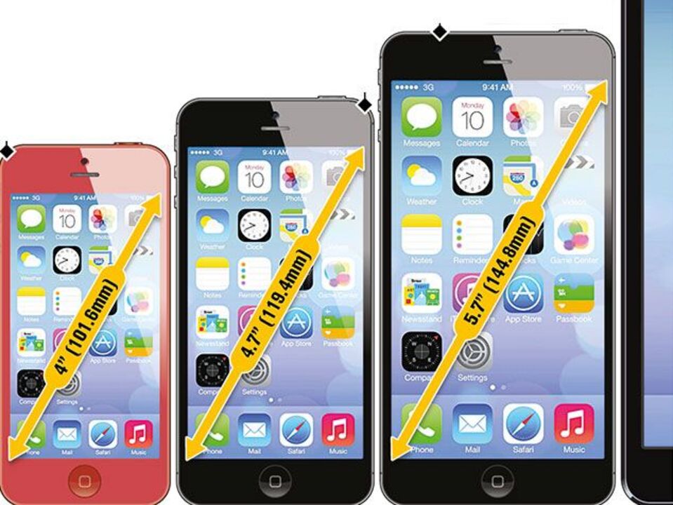 Apple pondera aumentar ecrãs