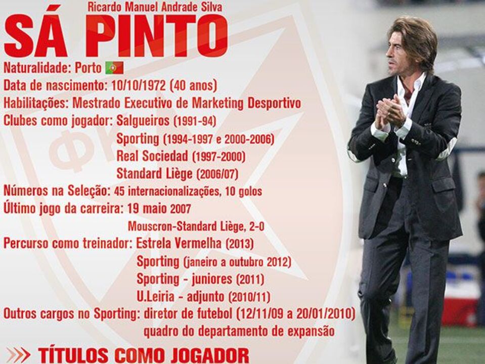 O perfil de Sá Pinto