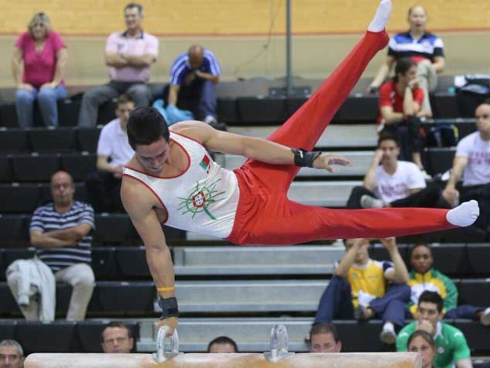 Ginástica: Gustavo Simões foi 6.º no cavalo com arções