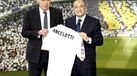 Florentino Pérez: «Ancelotti sonhava estar aqui há anos»
