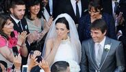 Antonio Conte casa com Elisabetta Muscarello