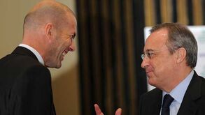 Florentino Pérez: «Zidane poderia ser o treinador»