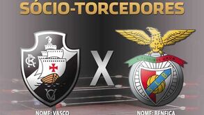 Vasco da Gama usa Benfica para chamar sócios