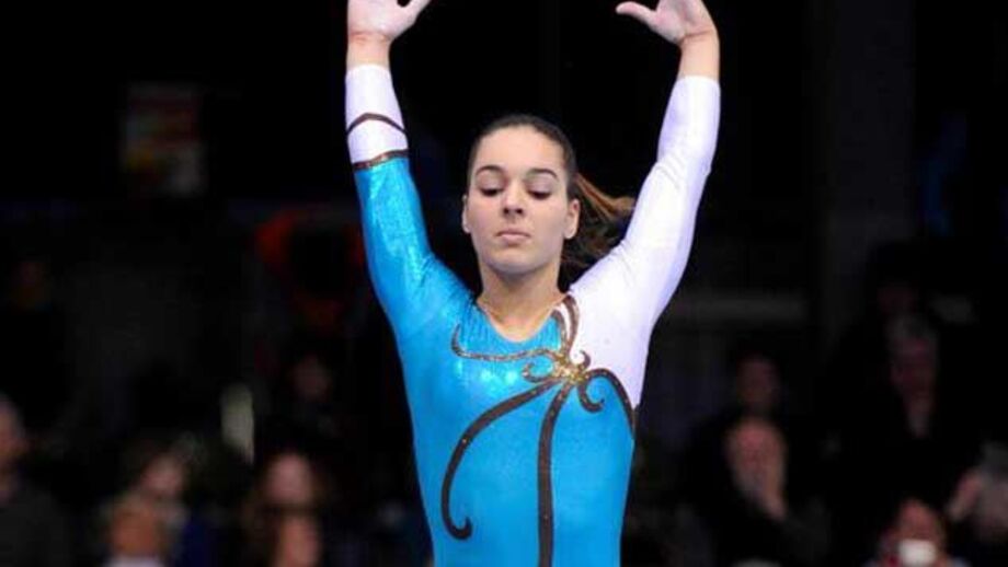 Ginástica: Filipa Martins 6.ª em Anadia