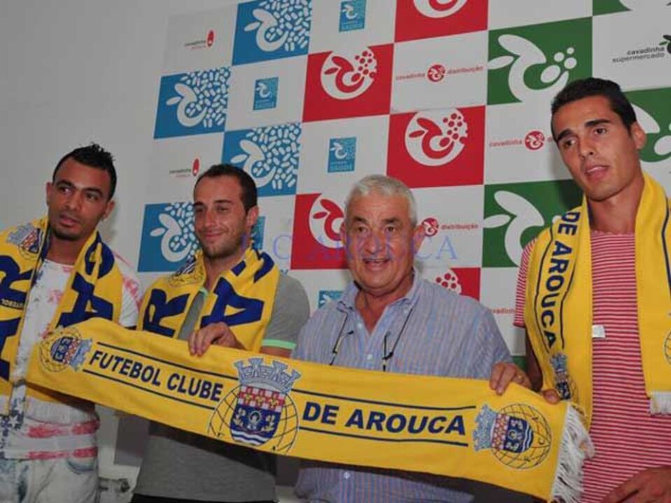 Sacramento, Diego e Tinoco apresentados