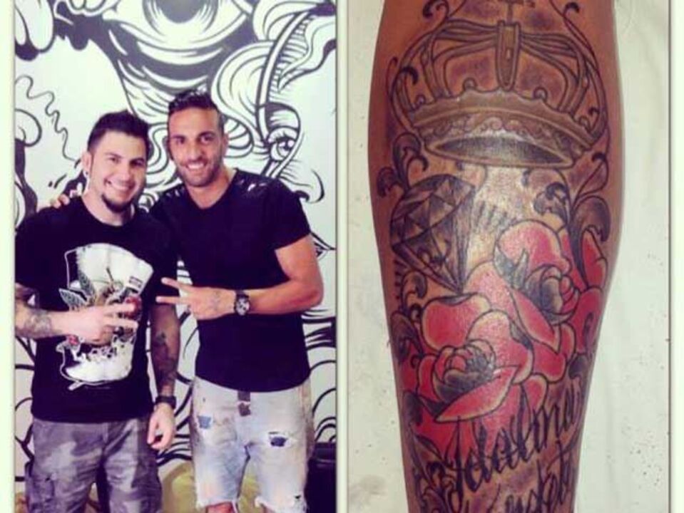 Miguel Lopes faz nova tatuagem