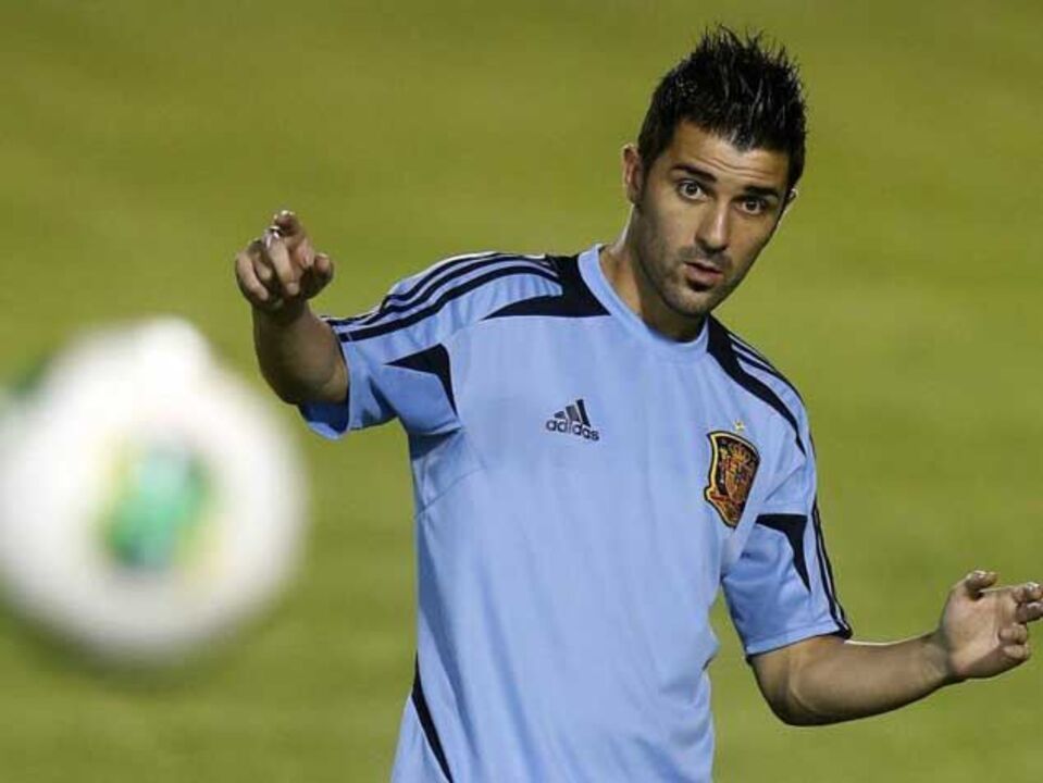 Barcelona anuncia acordo com o At. Madrid por Villa