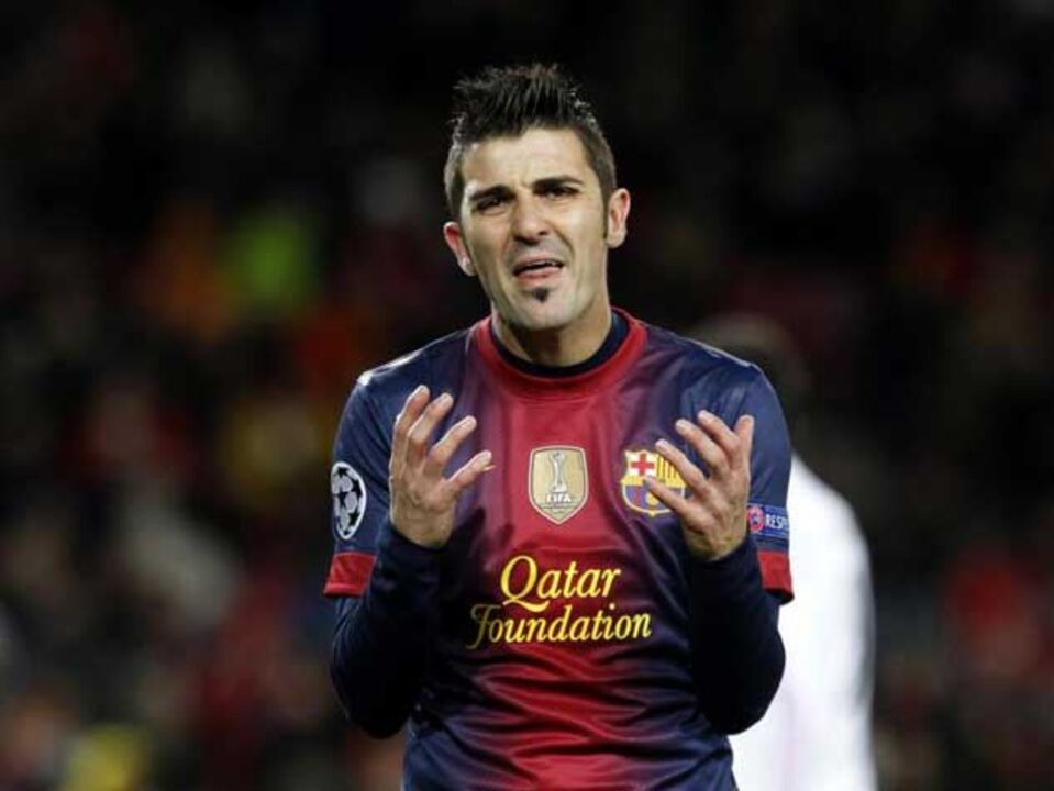 Villa entra para a lista dos piores negócios do Barça