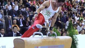 Ginástica: Gustavo Simões na final das Universíadas