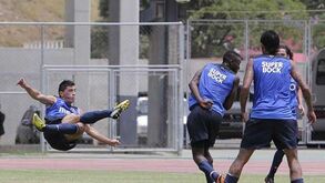 Intenso calor marca primeiro treino na Venezuela