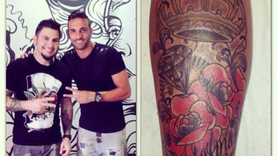 Miguel Lopes faz nova tatuagem