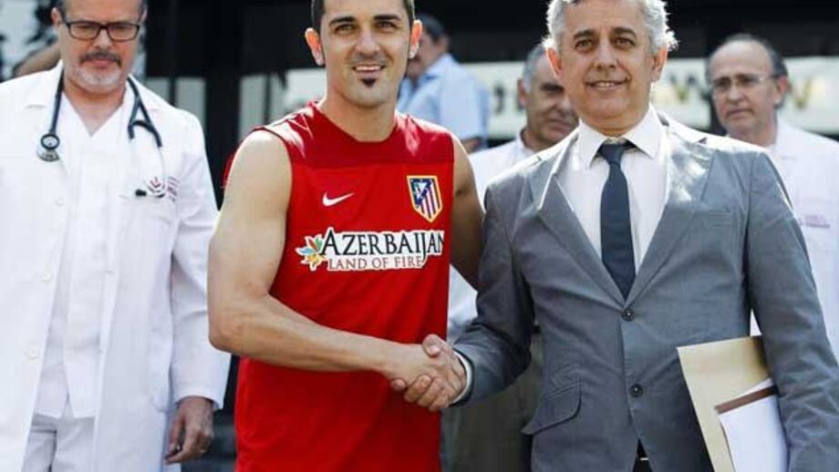 David Villa: «Quero fazer do At. Madrid um clube maior»