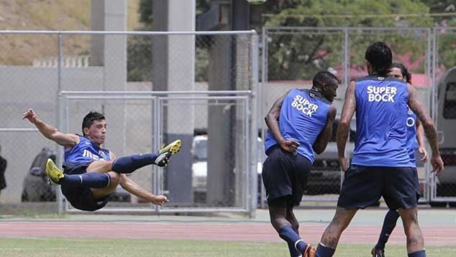 Intenso calor marca primeiro treino na Venezuela