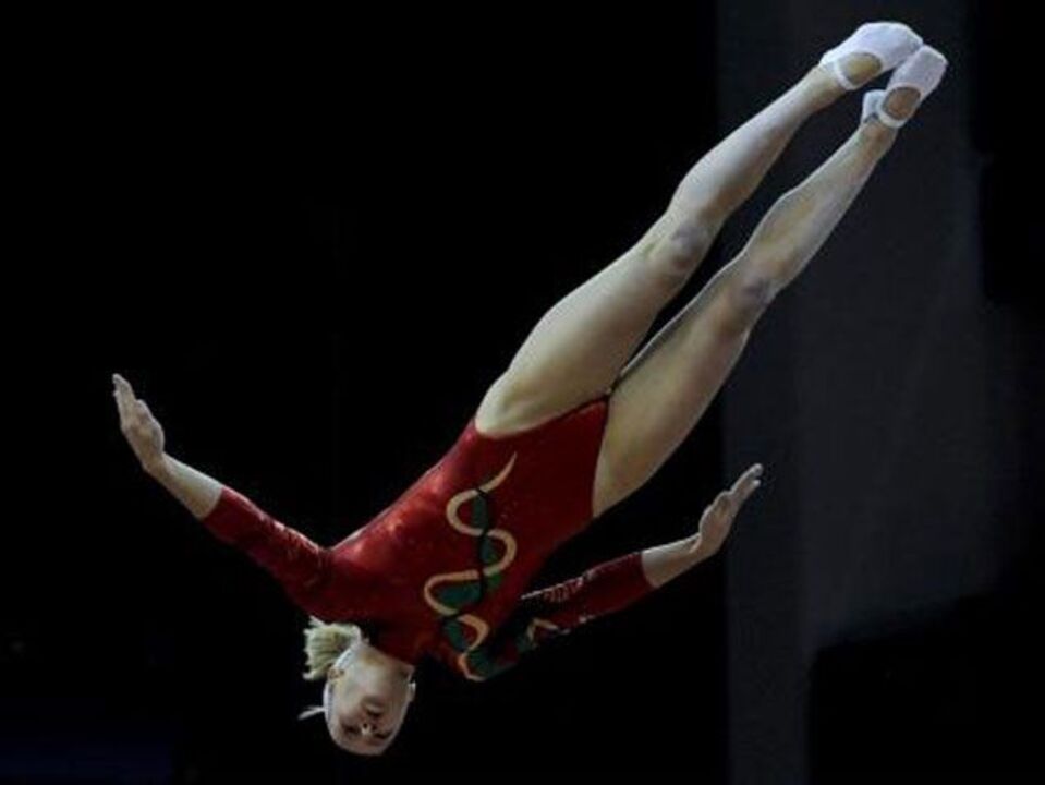 Ginástica: Portugueses alcançam bronze no duplo-mini trampolim