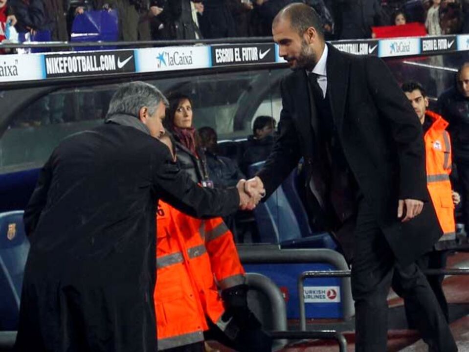 Guardiola favorito no reencontro com Mourinho