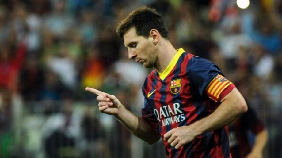 Messi à frente de Ronaldo na luta pelos goleadores
