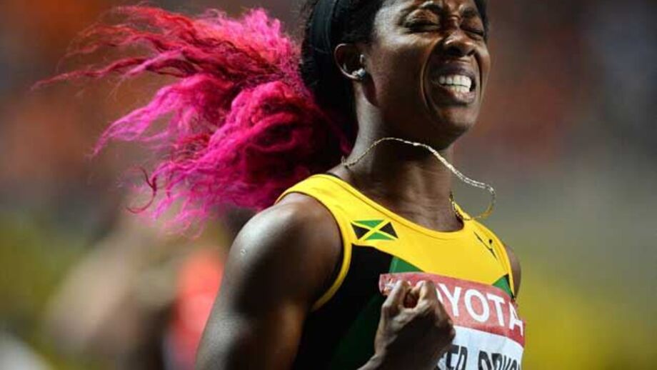 Shelly-Ann campeã mundial dos 100m
