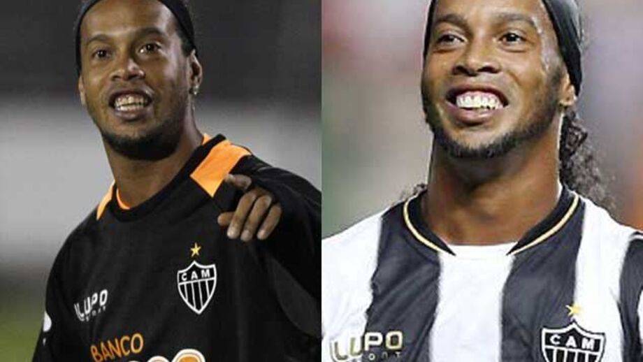 Novo look de Ronaldinho dá que falar