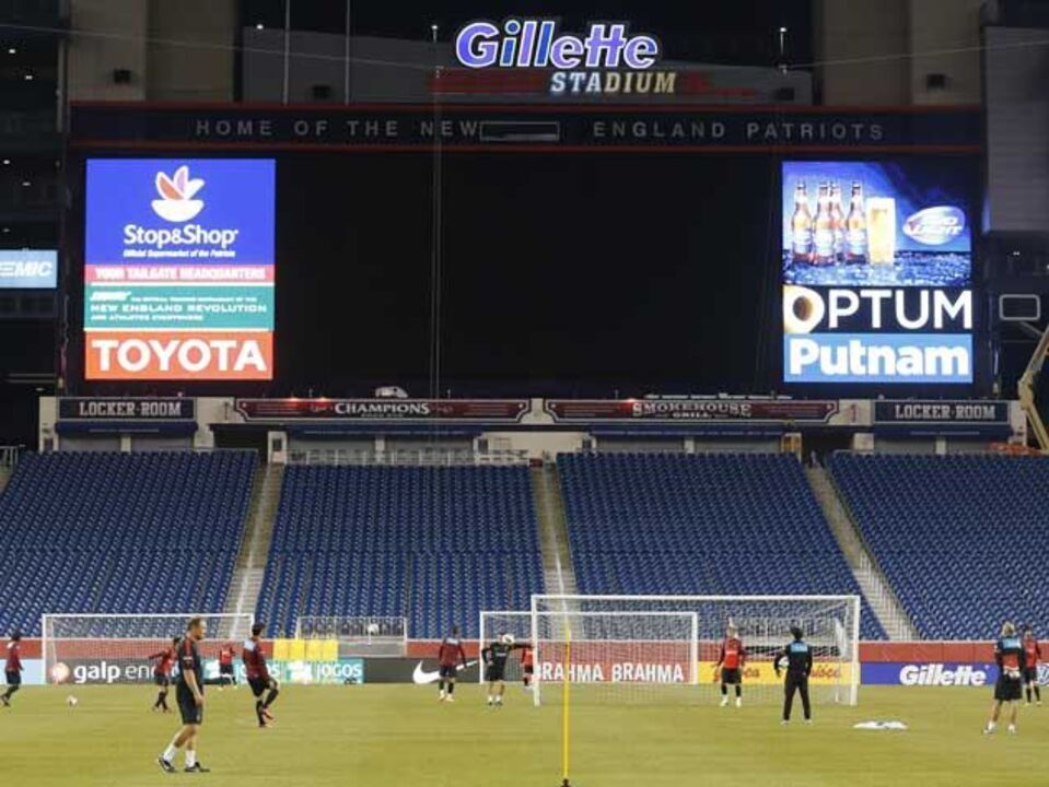 Todos disponíveis no Gillette Stadium