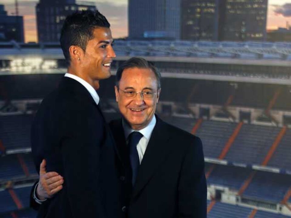 Florentino Pérez: «Ronaldo dá continuidade a uma dinastia de gigantes»