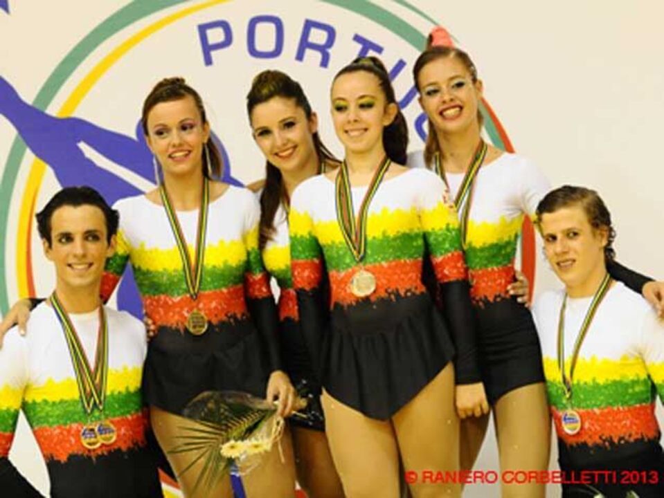 Patinagem artística: Portugal conquista oito medalhas