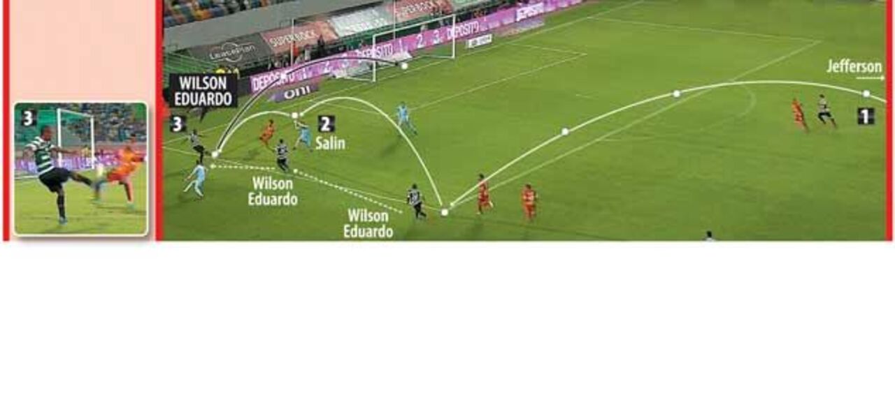 Wilson Eduardo pôde bem com o erro alheio