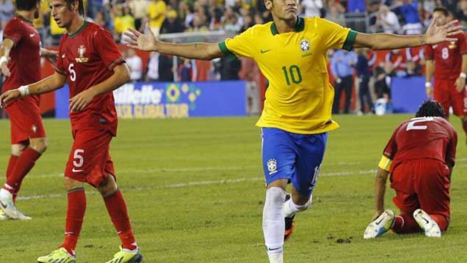 PORTUGAL-BRASIL, 1-1 (1.ª parte)