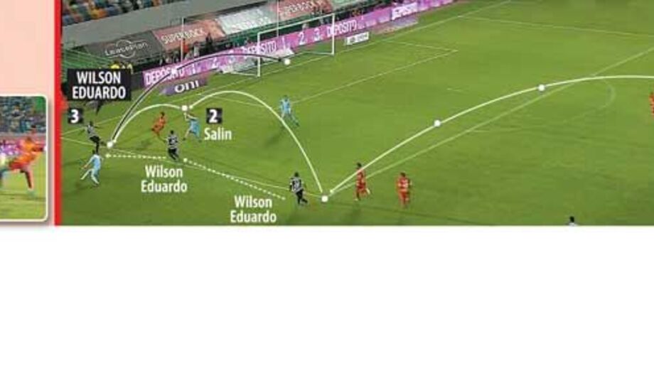 Wilson Eduardo pôde bem com o erro alheio