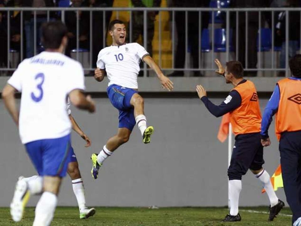 Grupo F: Azerbaijão consegue 1.ª vitória