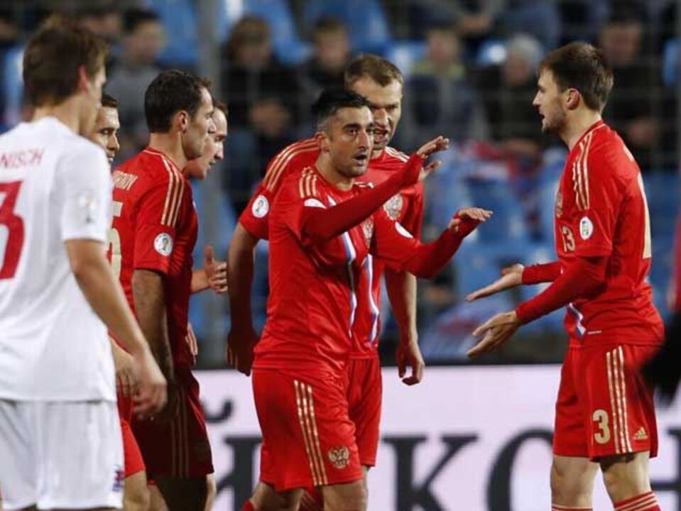 Domínio russo em goleada no Luxemburgo (4-0)