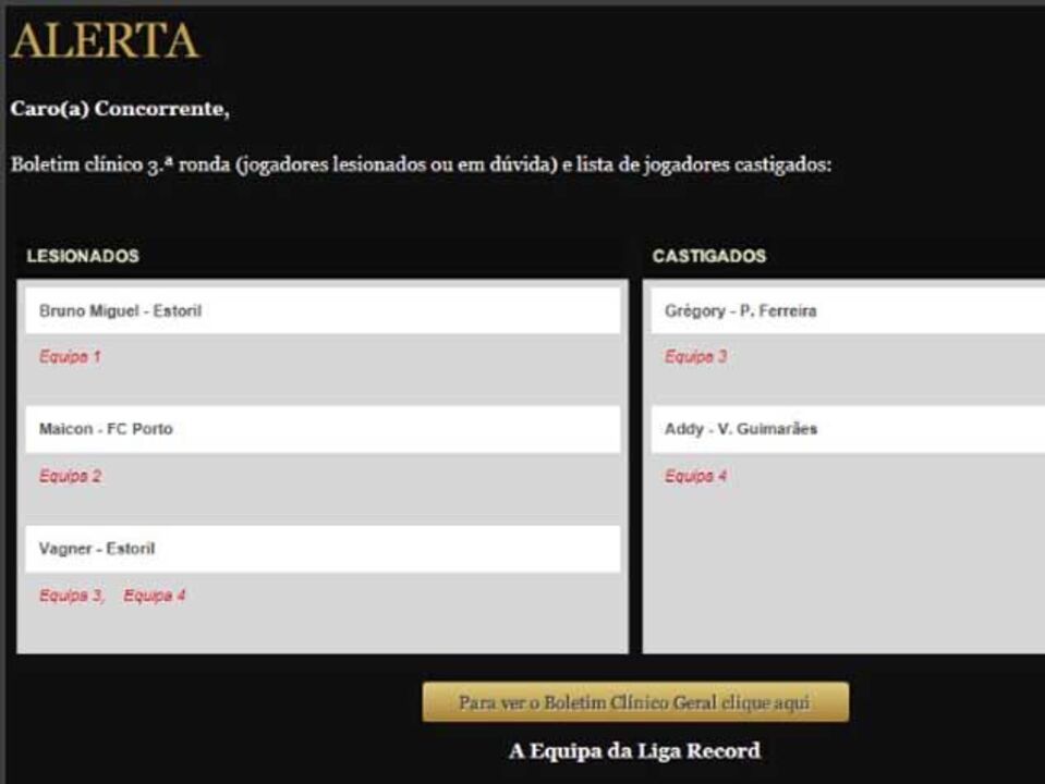 Informação personalizada pode conduzir à vitória final