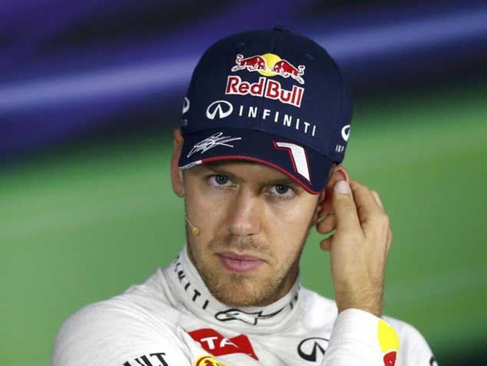 Sebastian Vettel à lupa