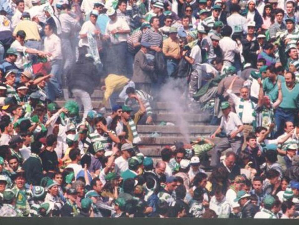 Pior incidente desde o Jamor