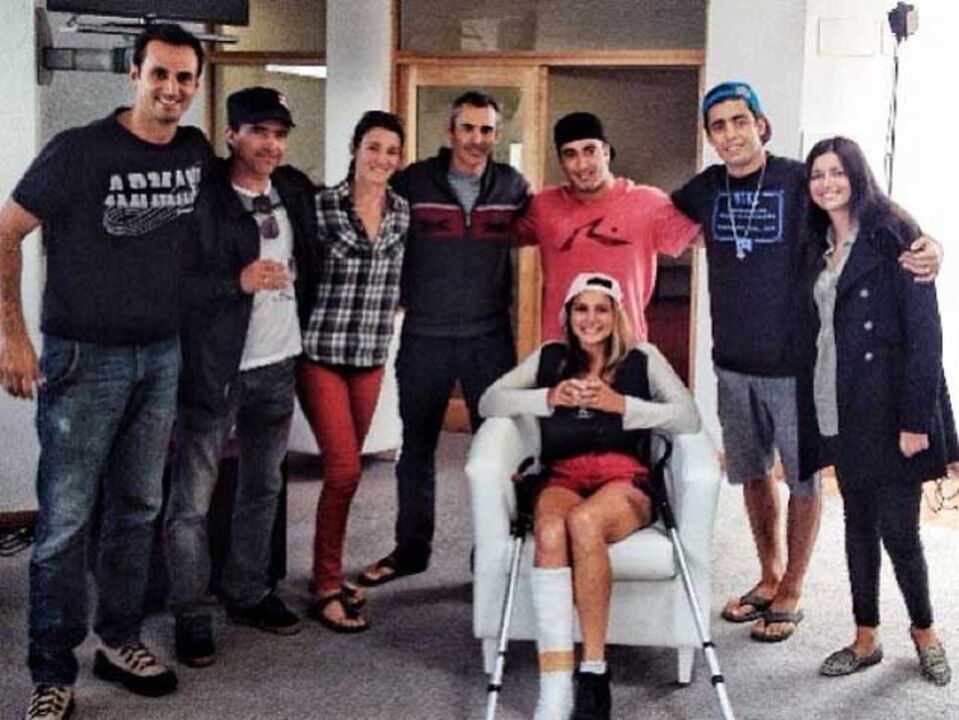 Maya Gabeira emocionada com elogios de McNamara