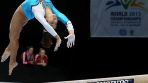 Ginástica artística: Filipa Martins a um passo do all around