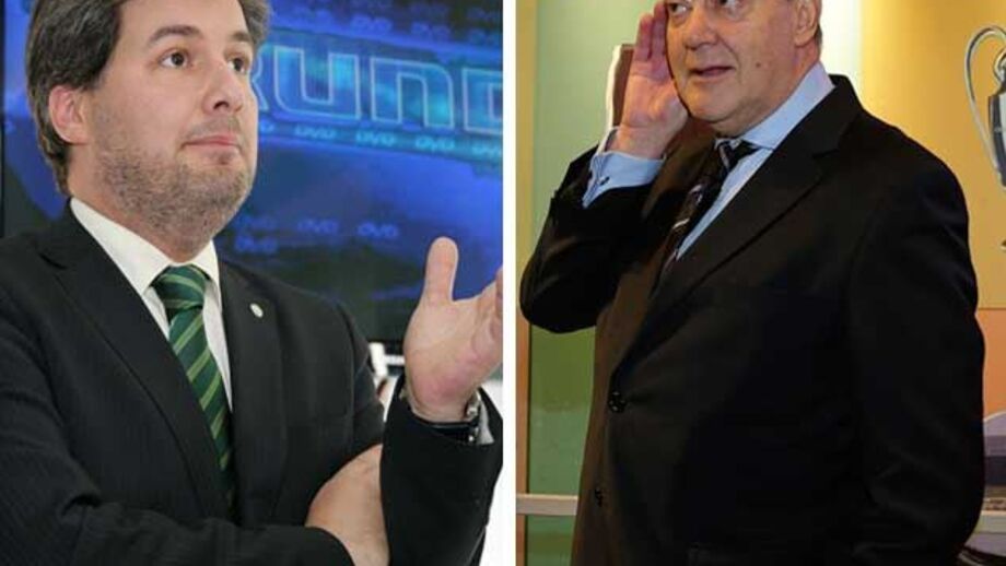 Troca de "galhardetes" já é quase um... clássico