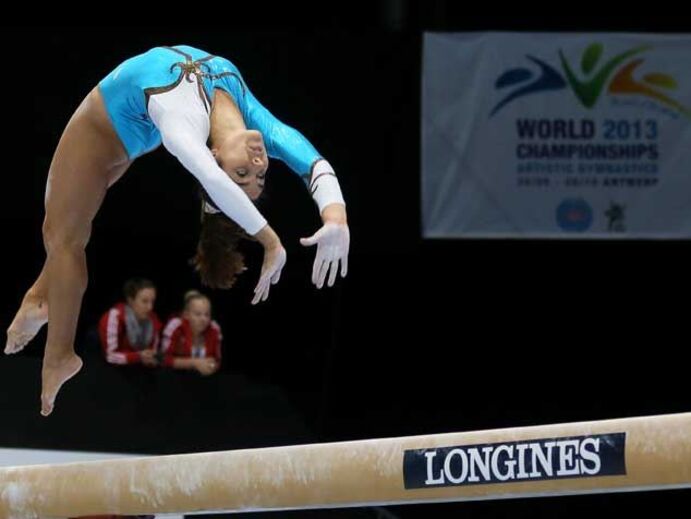 Ginástica artística: Filipa Martins a um passo do all around